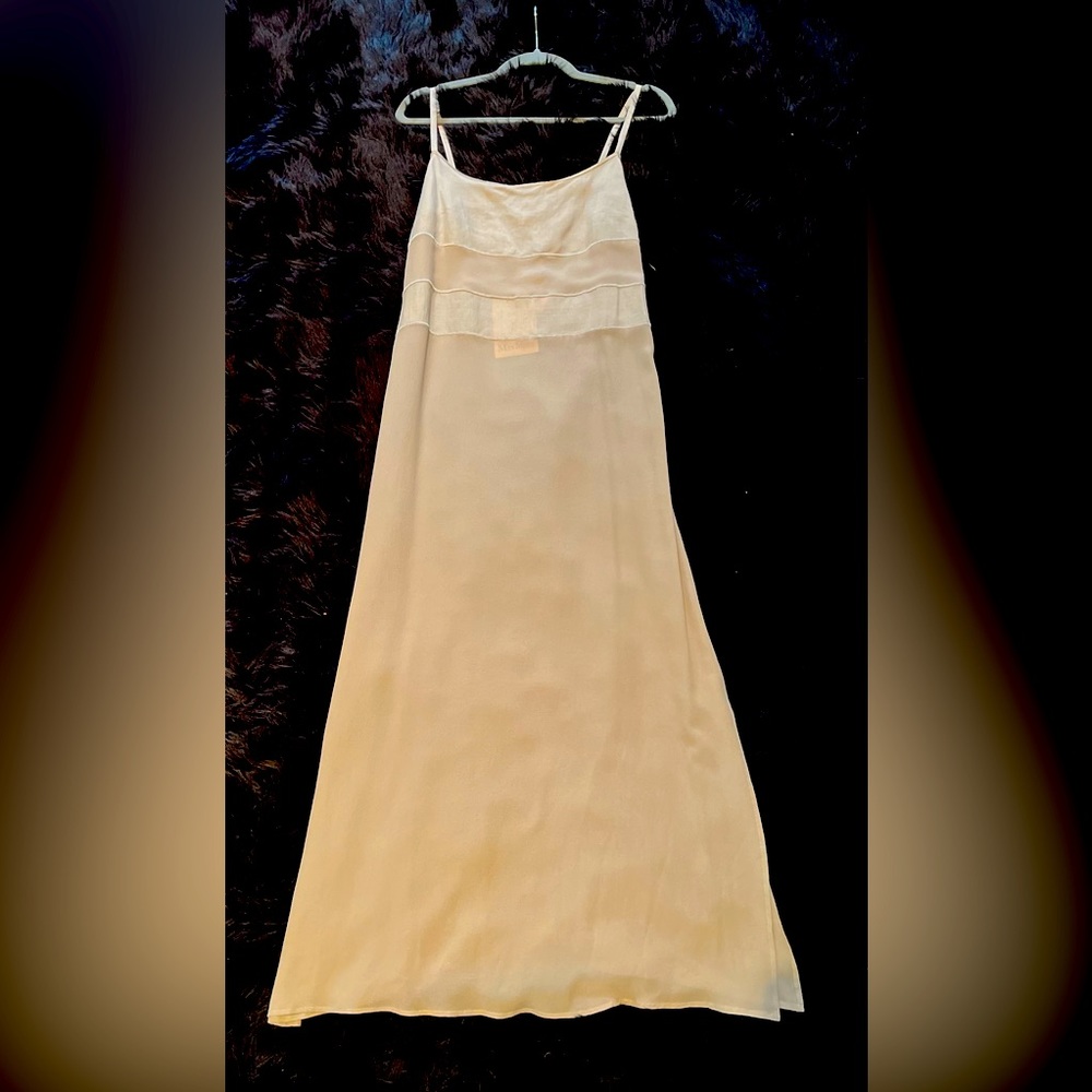 MaxMara, NWT, Avena dress, No Size (NS, see tag), perfect for XS/S. Pale beige.